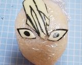 鬼滅の刃★ 不死川実弥キャラ弁作り方11写真