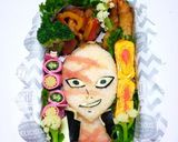 鬼滅の刃★ 不死川実弥キャラ弁作り方17写真