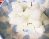 全てレンジ根菜だけ肉なしミルクあんサラダ作り方1写真