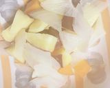 全てレンジ根菜だけ肉なしミルクあんサラダ作り方6写真