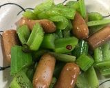 セロリの炒め物作り方5写真
