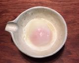 温泉卵入り納豆うどん（素麺でも）作り方1写真