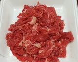 プルコギ(すき焼きのタレを使いプルコギ)作り方2写真
