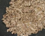 プルコギ(すき焼きのタレを使いプルコギ)作り方4写真