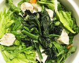 冷凍焼売とピーラーで簡単に 春菊焼売鍋作り方4写真