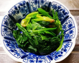 sambal pecelのほうれん草和え作り方3写真