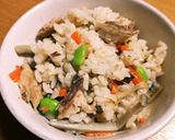 土鍋で鯖の炊き込み御飯作り方8写真