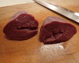 モウカザメの心臓の刺身作り方3写真
