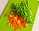 ピーマンと豚肉のオイスターソース炒め作り方3写真