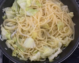 キャベツとしらすの和風パスタ作り方7写真