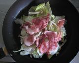減塩★豚肉とレタスの酒蒸し作り方2写真