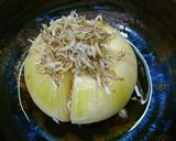 旨っ❤️まるごと玉ねぎのじゃこポン酢作り方13写真
