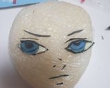 鬼滅の刃★ 冨岡義勇キャラ弁作り方7写真
