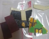 鬼滅の刃★ 冨岡義勇キャラ弁作り方9写真