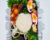 鬼滅の刃★ 冨岡義勇キャラ弁作り方10写真