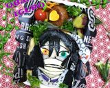 鬼滅の刃★ 冨岡義勇キャラ弁作り方18写真