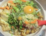 風邪ひきさん、レンゲで食べるサッポロ一番作り方7写真