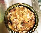 鯖缶⑧サバとすりおろしジャガのお味噌汁作り方1写真