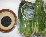 基本のほうれん草の黒ゴマあえ♪簡単作り方1写真