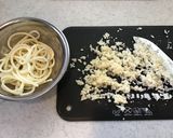 残ったうどんでもっちり◎ねぎ焼き作り方1写真