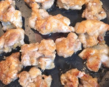サク旨簡単☘️豚の唐揚げ生姜焼き風作り方3写真