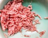 全てレンジひき肉で味は吉野家風牛丼作り方2写真