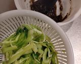 ウルイ胡麻和え作り方4写真