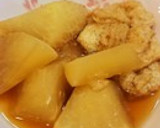 カブと油揚げの煮物作り方11写真