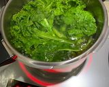 春を先取り「菜の花と鯖缶のスパゲティ」作り方2写真