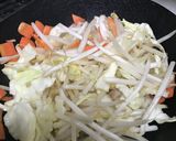野菜たっぷり「もりもり焼きそば」作り方6写真