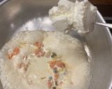 スモークサーモンと生クリームスパゲッティ作り方13写真
