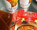 タイのレッドカレー作り方1写真