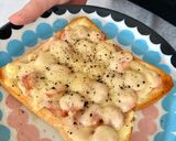 焼くから旨い！ウインナーチーズトースト作り方4写真