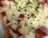 簡単　　食パンピザ作り方5写真