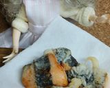 リカちゃん♡鮭の磯辺巻き天ぷら作り方19写真