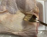 鶏ももの柑橘甘酒焼き作り方1写真