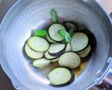 茄子とネギの味噌汁作り方3写真