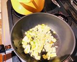 鶏挽き肉とタラと野菜の簡単和風パスタ作り方2写真