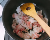 白菜1/4消費！簡単♡とろとろ豚バラ白菜作り方1写真