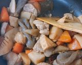 めんつゆで味付け簡単♡筑前煮作り方6写真
