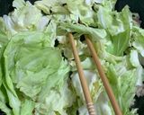 カリカリ梅の和風パスタ作り方5写真