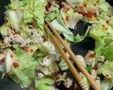カリカリ梅の和風パスタ作り方6写真