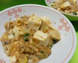 ＊鶏ガラで麻婆豆腐＊作り方4写真