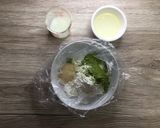 抹茶♡ホワイトチョコチャンクスコーン♪作り方1写真