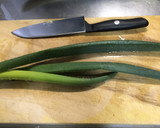 長ネギの青い部分でご飯のお供☆作り方1写真