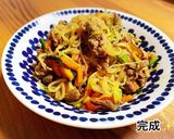 しらたきチャプチェ作り方9写真