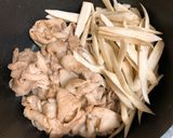 豚肉とごぼうの時雨煮作り方3写真