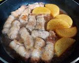 豚バラと大根の煮物作り方4写真