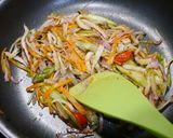 簡単！ピリ辛イタリアン☆野菜生姜焼き作り方6写真