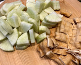 大根と油揚げの煮物作り方1写真